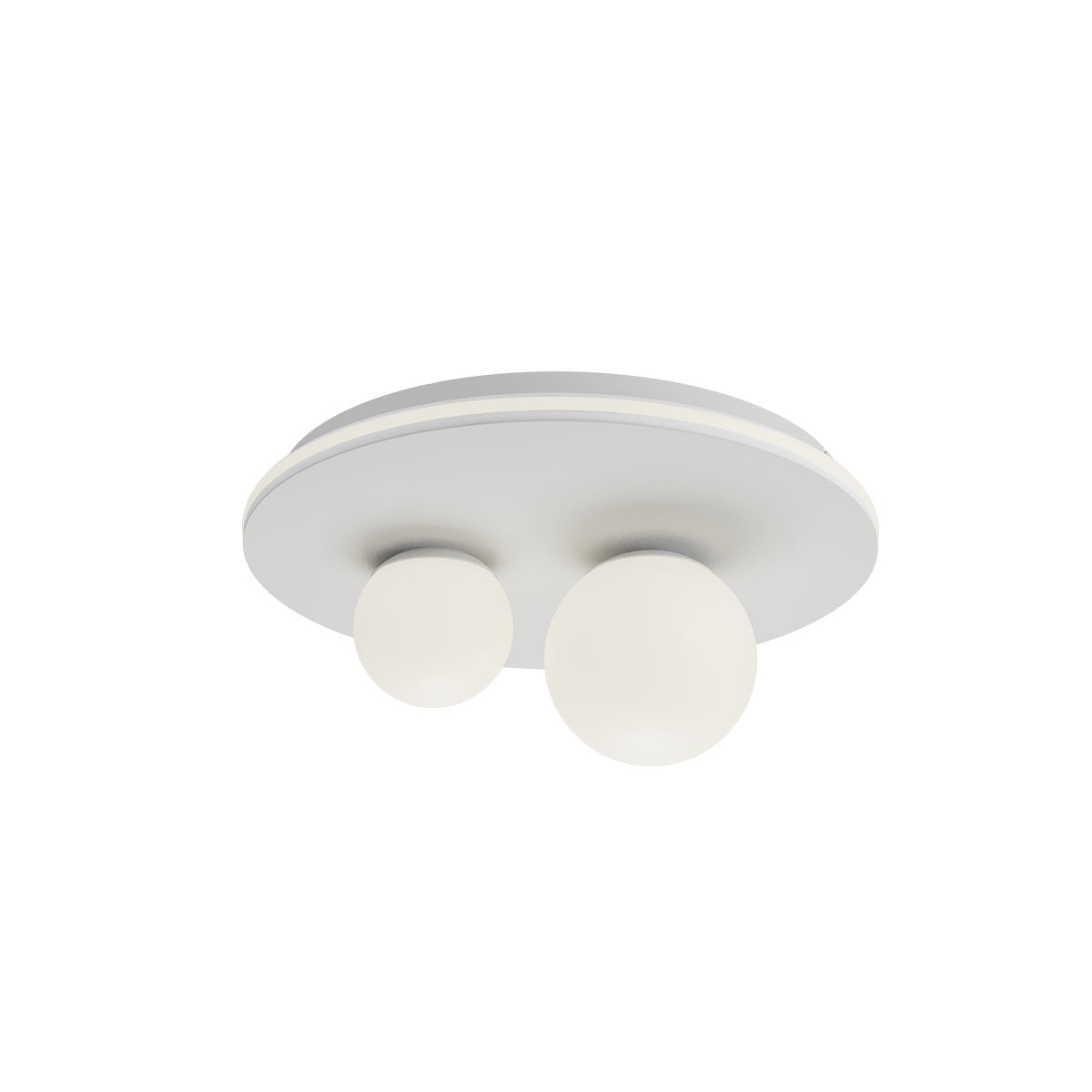 Plafoniera LED Corum, alb mat, 38W, 4425 lm, 3000K, IP20, Redo, 01-2656