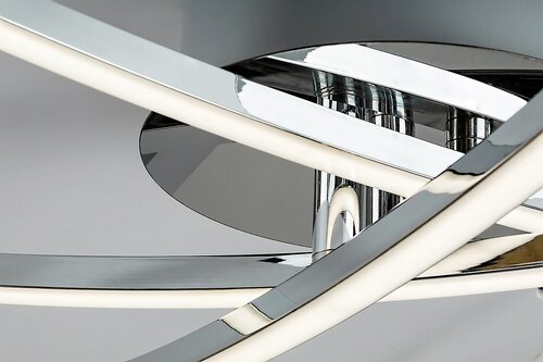 Plafoniera LED Cyclone, crom, 21W, 1450lm, 4000K, IP20, Rabalux, 4606