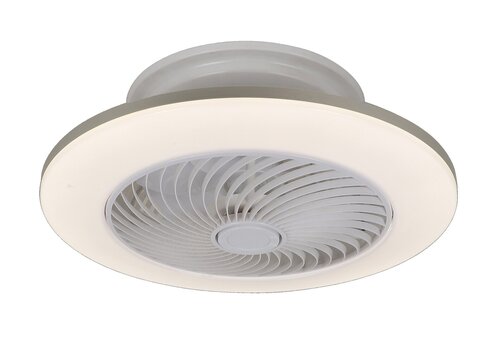 Plafoniera LED cu ventilator Dalfon, alb, 36W, 2100lm, 3000K-6000K, D.55cm, IP20, Rabalux, 67100