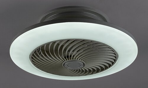 Plafoniera LED cu ventilator Dalfon, alb, 36W, 2100lm, 3000K-6000K, D.55cm, IP20, Rabalux, 67100
