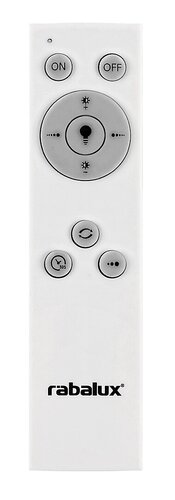 Plafoniera LED Danny, alb, 60W, 4800lm, 3000-6500K, IP20, Rabalux, 5450