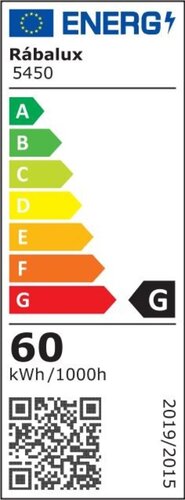 Plafoniera LED Danny, alb, 60W, 4800lm, 3000-6500K, IP20, Rabalux, 5450