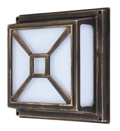 Plafoniera exterior Darius, auriu antic, 2XE27, D.29cm, IP54, Rabalux, 8190