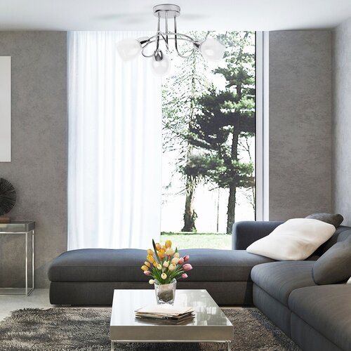 Plafoniera Dave, crom, 3xE14, IP20, Rabalux, 6081