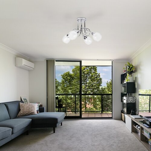 Plafoniera Dave, crom, 4xE14, IP20, Rabalux, 6083