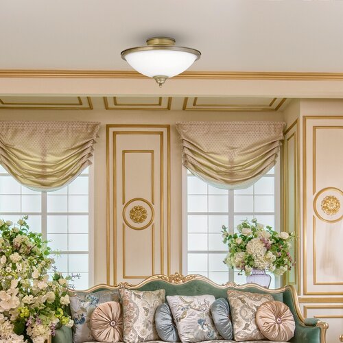 Plafoniera Elisett, bronz, 2xE14, IP20, Rabalux, 2759