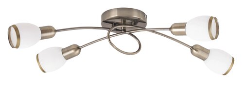 Plafoniera Elite, bronz, 4xE14, IP20, Rabalux, 5973