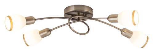 Plafoniera Elite, bronz, 4xE14, IP20, Rabalux, 5973