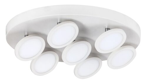 Plafoniera LED Elsa, alb mat, 42W, 2940lm, 4000K, IP20, Rabalux, 2715