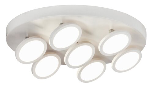 Plafoniera LED Elsa, alb mat, 42W, 2940lm, 4000K, IP20, Rabalux, 2715