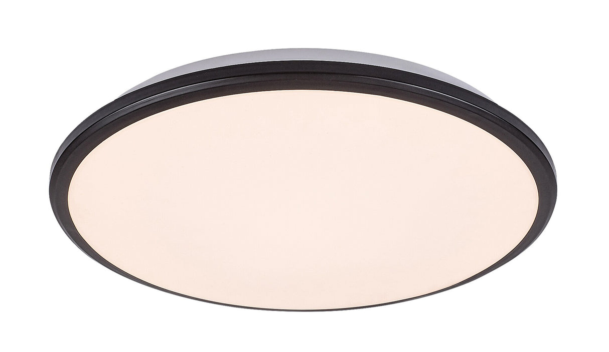 Plafoniera LED Engon, negru, 18W, 940lm, 3000K, IP20, Rabalux, 71126