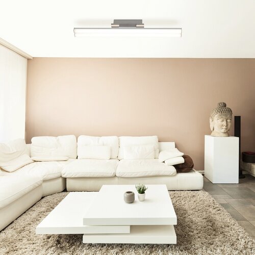 Plafoniera LED Esther, crom, 19.2W, 1600lm, 3000K, IP20, Rabalux, 2218