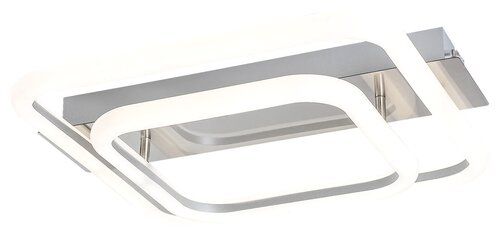 Plafoniera LED Fandral, crom satin, 33W, 2870lm, 4000K, IP20, Rabalux, 6996