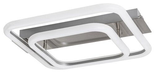 Plafoniera LED Fandral, crom satin, 33W, 2870lm, 4000K, IP20, Rabalux, 6996