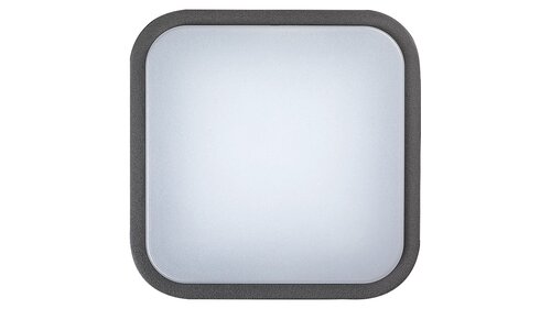 Plafoniera LED exterior Hamburg, antracit, 12W, 900lm, 4000K, D.28,5cm, IP44, Rabalux, 8850