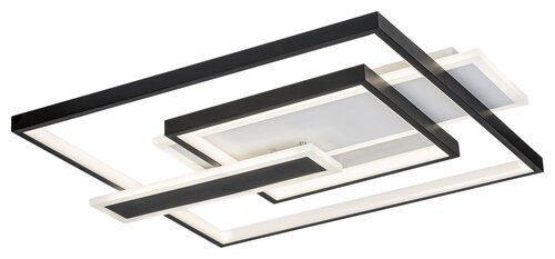 Plafoniera LED Herkules, negru, 50W, 2700lm, 4000K, IP20, Rabalux, 2932