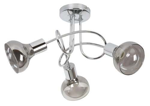 Plafoniera Holly, crom, 3xE14, IP20, Rabalux, 55570