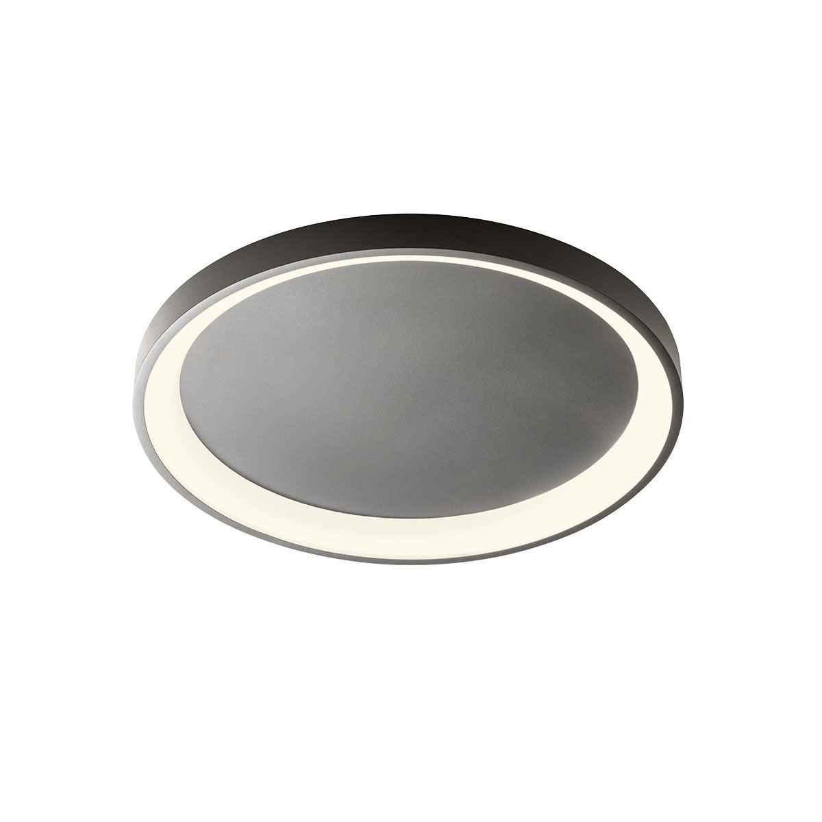 Plafoniera LED Iconic, negru mat, 40W, 4920 lm, 3000K, IP20, Redo, 01-2668