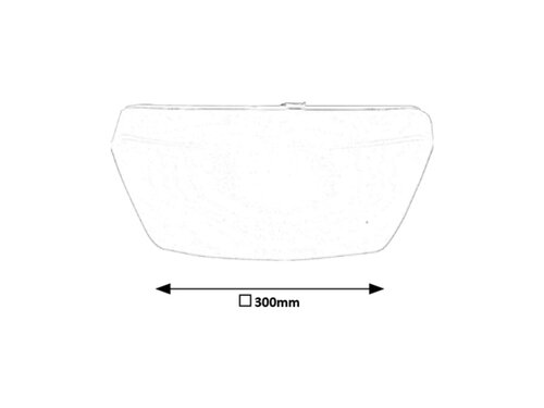 Plafoniera LED Igor, alb, 16W, 1150lm, 3000-6500K, IP20, Rabalux, 3935