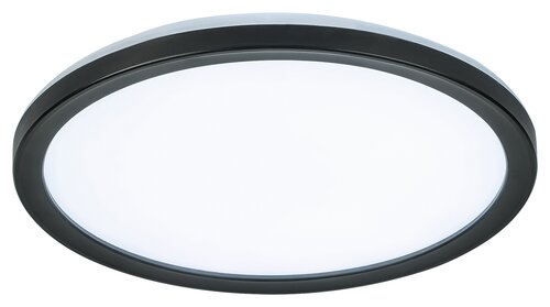 Plafoniera LED exterior Inverness, negru, 15W, 1300lm, 2700K-6500K, WIFI, D.28cm, IP44, Rabalux, 7774