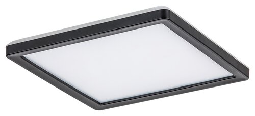 Plafoniera LED exterior Inverness, negru, 15W, 1190lm, 2700K-6500K, WIFI, D.25cm, IP44, Rabalux, 7775
