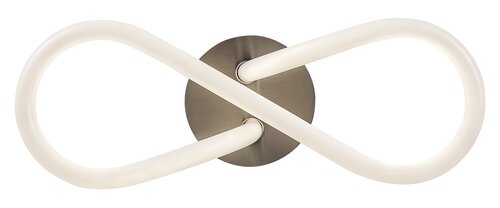 Plafoniera LED Irelia, crom satin, 23W, 2200lm, 4000K, IP20, Rabalux, 71008