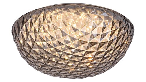 Plafoniera LED Jillian, gri, 24W, 2400lm, 3000K, IP20, Rabalux, 6967