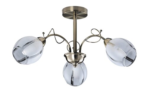 Plafoniera Joel, bronz, 3xE27, IP20, Rabalux, 2270