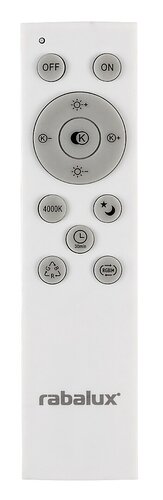 Plafoniera LED Katina, alb, 36W, 3070lm, 3000-6500K,IP20, Rabalux, 71018