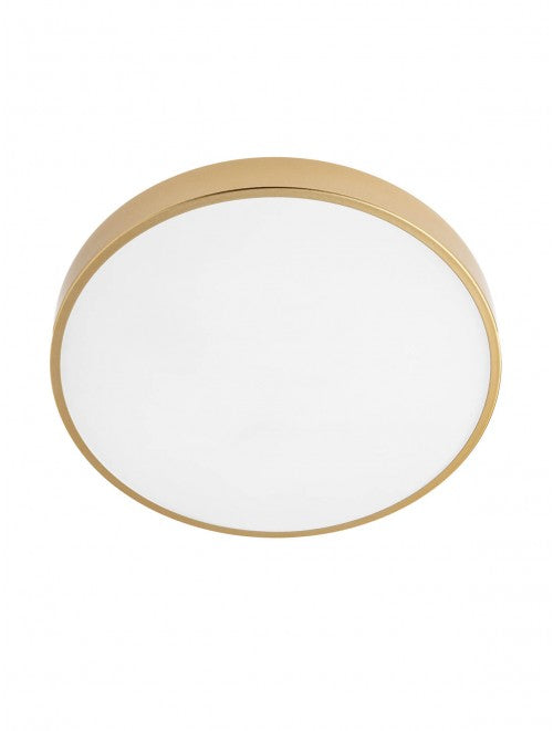 Plafoniera KLED Knob, auriu mat, 36W, 4000lm, 3000K-6500K, IP20, Smarter, 05-932