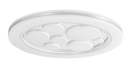 Plafoniera LED Lagertha, crom, 36W, 2200lm, 4000K, IP20, Rabalux, 2012