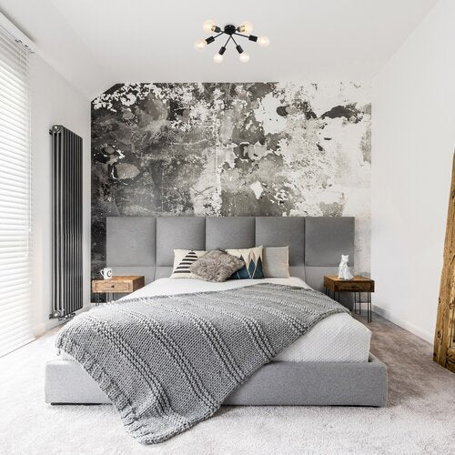 Plafoniera Lamar, negru mat, 6xE27, IP20, Rabalux, 3990