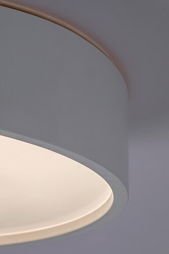 Plafoniera LED cu senzor de miscare Larcia, alb, 19W, 1070lm, 4000K, IP44, Rabalux, 75012