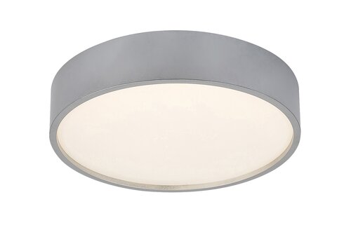 Plafoniera LED Larcia, argintiu, 18W, 1060lm, 4000K, IP44, Rabalux, 75010