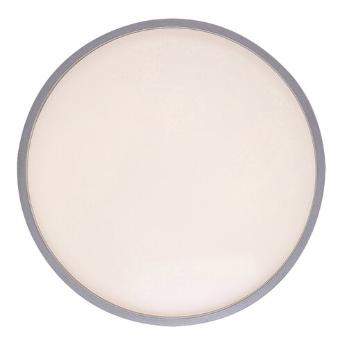 Plafoniera LED Larcia, argintiu, 18W, 1060lm, 4000K, IP44, Rabalux, 75010
