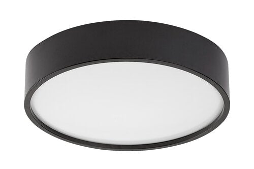 Plafoniera LED Larcia, negru, 18W, 970lm, 4000K, IP44, Rabalux, 75009