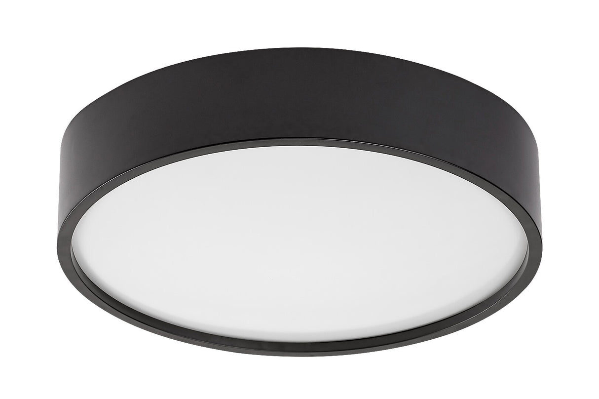 Plafoniera LED cu senzor de miscare Larcia, negru, 19W, 1000lm, 4000K, IP44, Rabalux, 75011