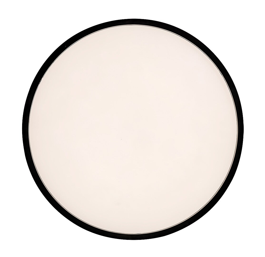 Plafoniera LED cu senzor de miscare Larcia, negru, 19W, 1000lm, 4000K, IP44, Rabalux, 75011