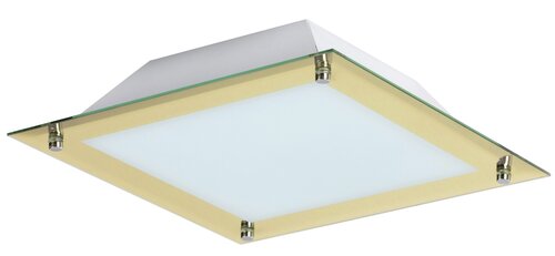 Plafoniera LED Lars, auriu, 18W, 1440lm, 3000K, IP20, Rabalux, 3046