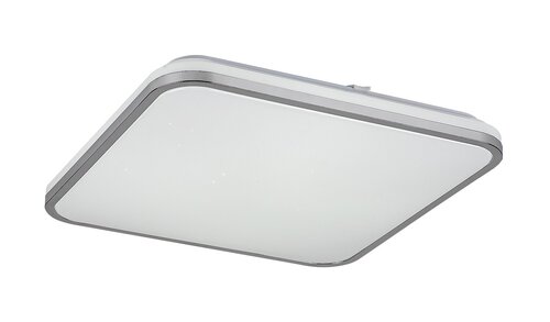 Plafoniera LED Linden, crom, 72W, 5800lm, 3000-6500K, IP20, Rabalux, 3479