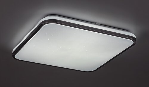 Plafoniera LED Linden, crom, 72W, 5800lm, 3000-6500K, IP20, Rabalux, 3479