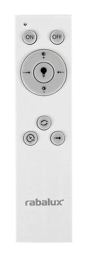 Plafoniera LED Linden, crom, 72W, 5800lm, 3000-6500K, IP20, Rabalux, 3479