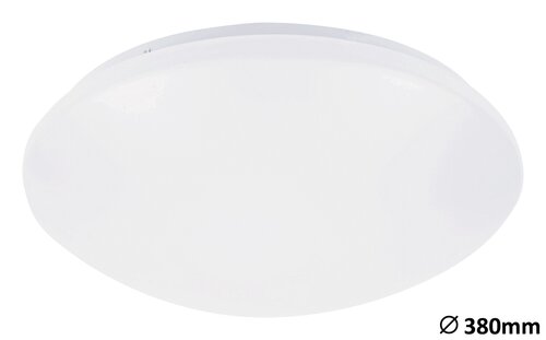 Plafoniera LED Lucas, alb, 24W, 1560lm, 4000K, IP20, Rabalux, 3420