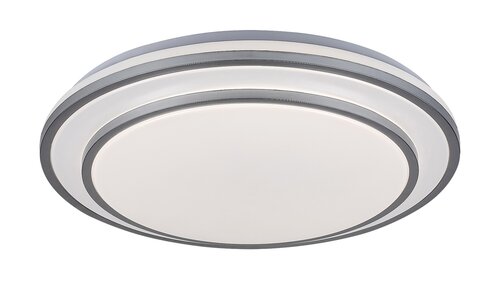 Plafoniera LED Lupita, argintiu, 40W, 2700lm, 3000-6500K, IP20, Rabalux, 2131