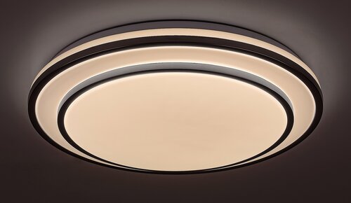 Plafoniera LED Lupita, argintiu, 40W, 2700lm, 3000-6500K, IP20, Rabalux, 2131