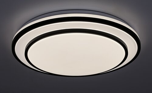 Plafoniera LED Lupita, negru, 40W, 2700lm, 3000-6500K, IP20, Rabalux, 2130