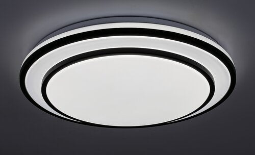 Plafoniera LED Lupita, negru, 40W, 2700lm, 3000-6500K, IP20, Rabalux, 2130