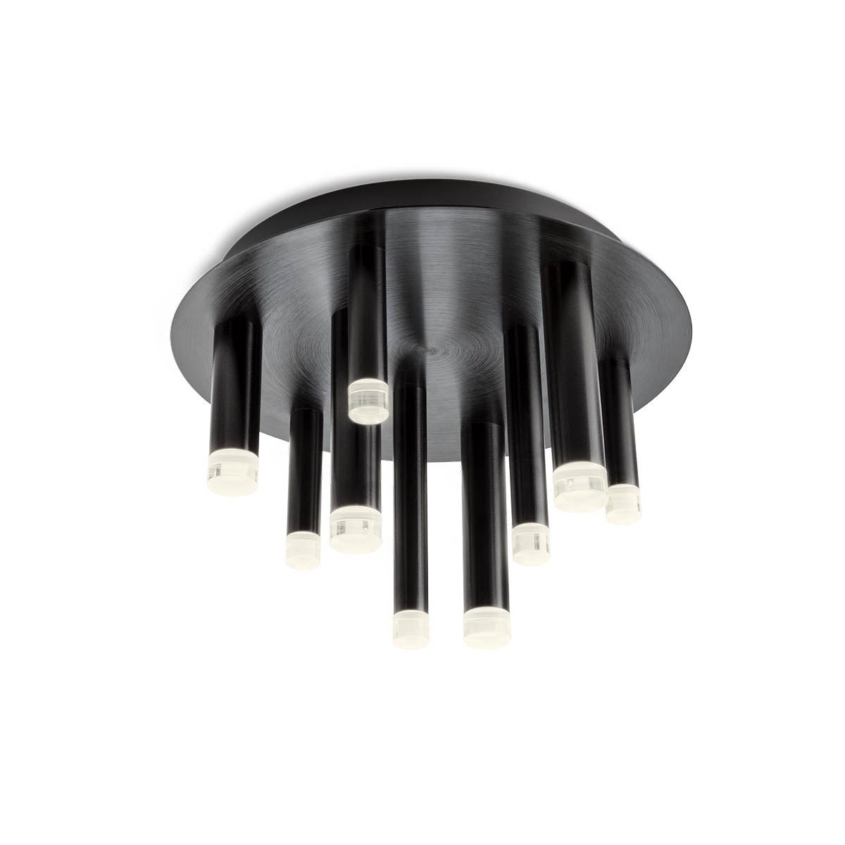 Plafoniera LED Madison, anodizat negru, 35W, 3886 lm, 3000K, IP20, Redo, 01-2041