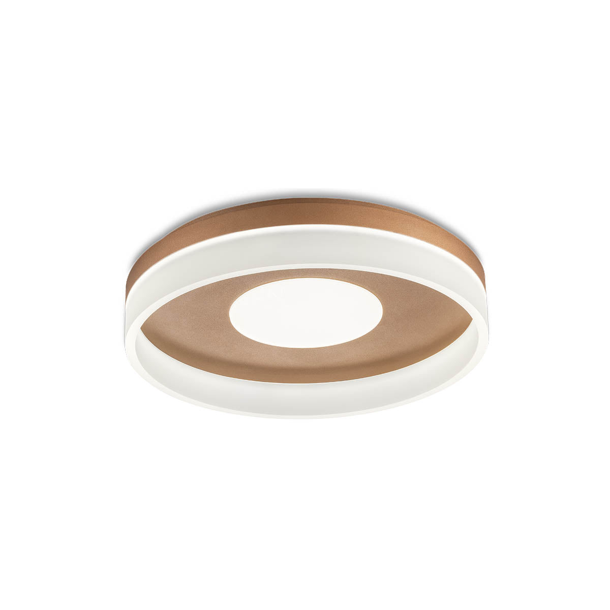 Plafoniera LED Maya, auriu mat, 36W, 4220 lm, 3000K, IP20, Redo, 01-2002