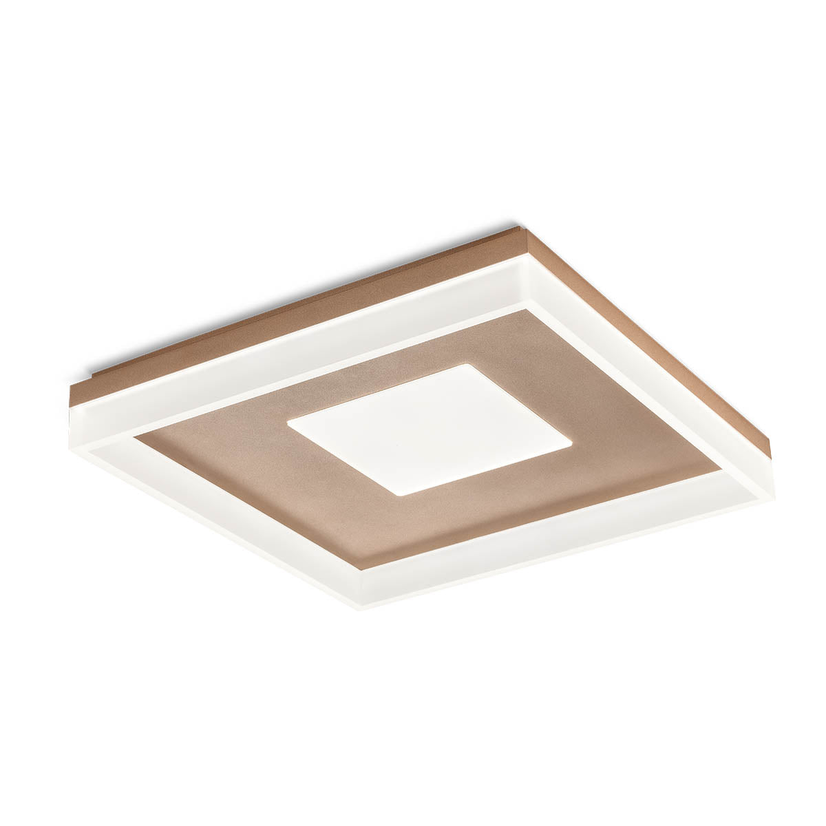 Plafoniera LED Maya, auriu mat, 55W, 6105 lm, 3000K, IP20, Redo, 01-2000